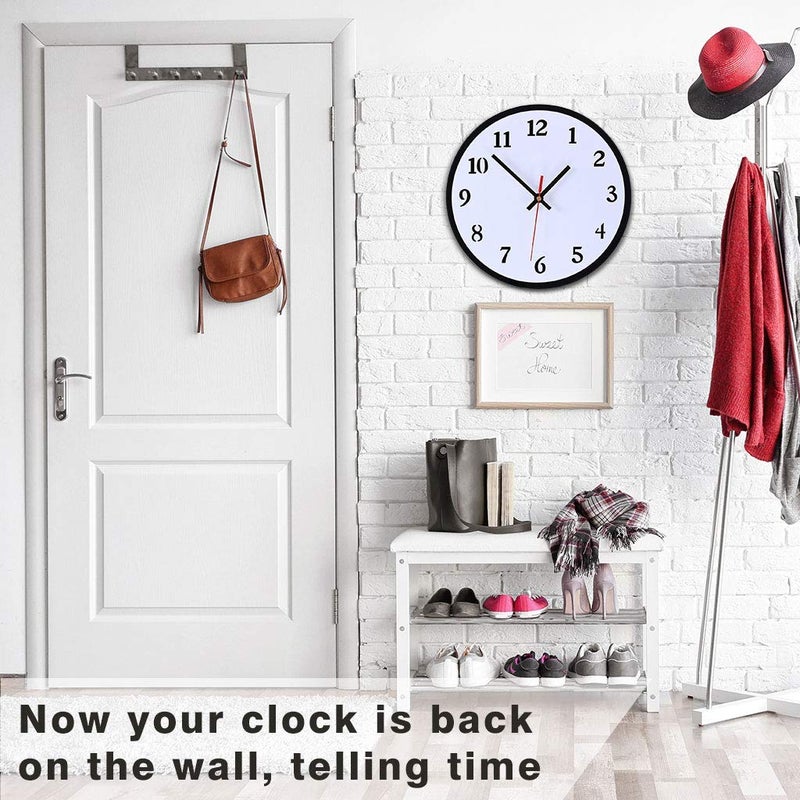 EMOON High Torque 12888 Clock Movement Mechanism with 3 Pairs of Hands, Silent Sweep Quartz Clock Motor Kit for Clock Repair DIY Replacement - Image 2